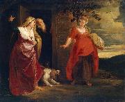 Peter Paul Rubens the home of Abraham uploaded from the page of the Hermitage oil painting on canvas